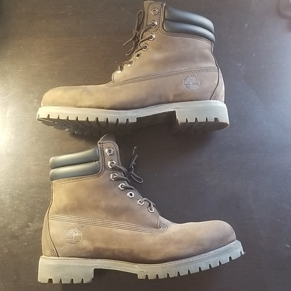 timberland 6 inch double collar
